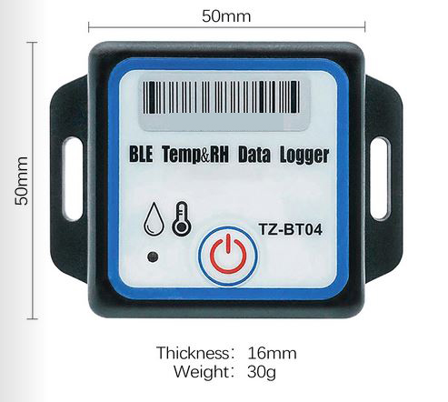 BlueTooth temperature and humidity datalogger TZ-BT04